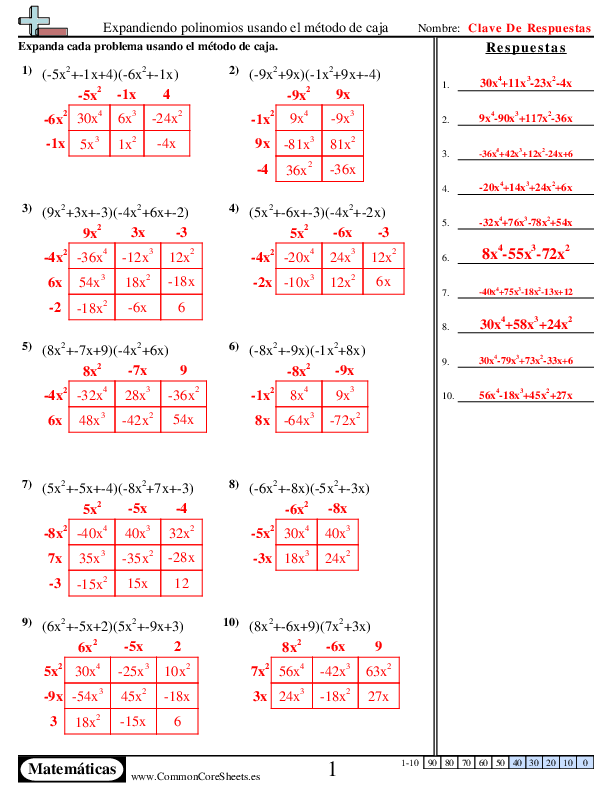  - expandiendo-polinomios-usando-el-metodo-de-caja worksheet