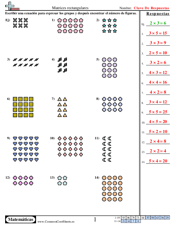  - matrices-rectangulares worksheet