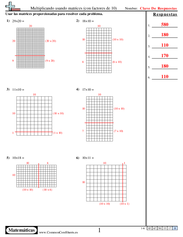  - multiplicar-utilizando-matrices-con-factores-de-10 worksheet