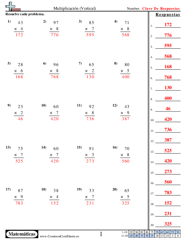  - vertical-2-digitos-x-1-digito worksheet